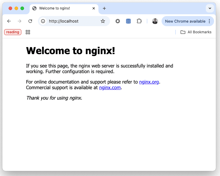 localhost-nginx